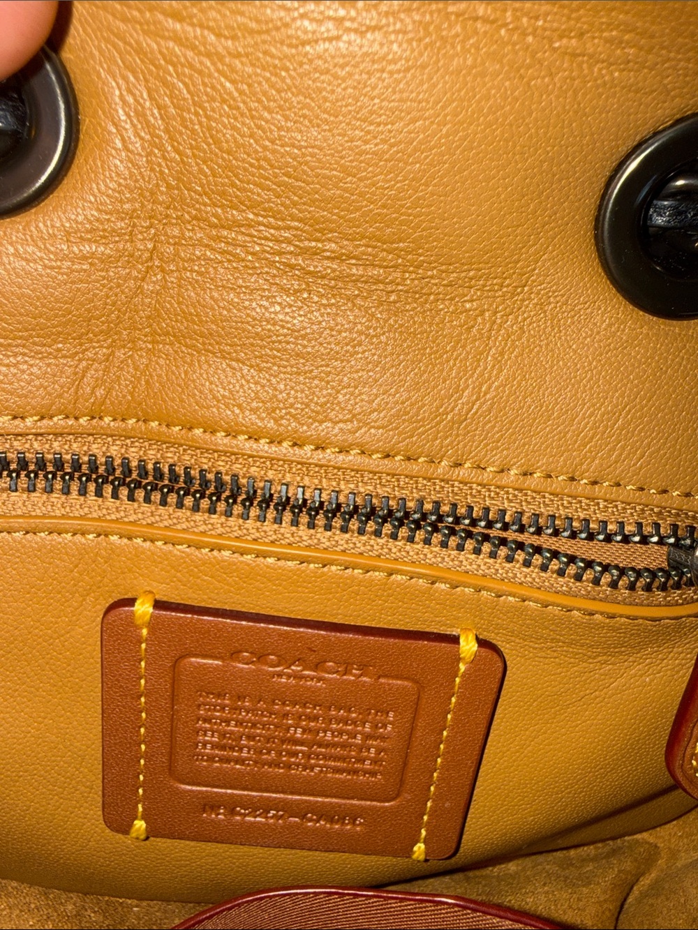 Coach Black Quilted Crossbody with Chain Top Handle - Picture 7 of 8